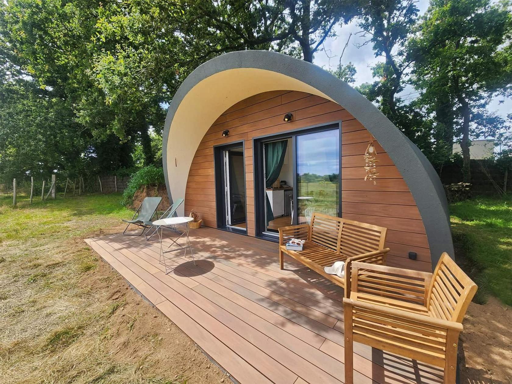 Gites & Tiny Houses Les Hauts De Toulvern Baden Quarto foto