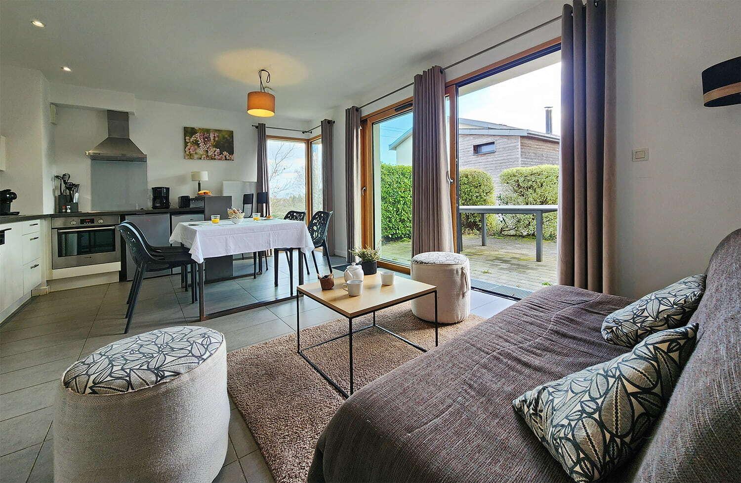 Gites & Tiny Houses Les Hauts De Toulvern Baden Quarto foto