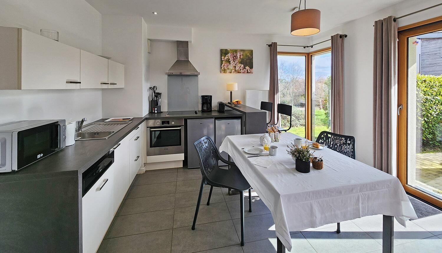 Gites & Tiny Houses Les Hauts De Toulvern Baden Quarto foto